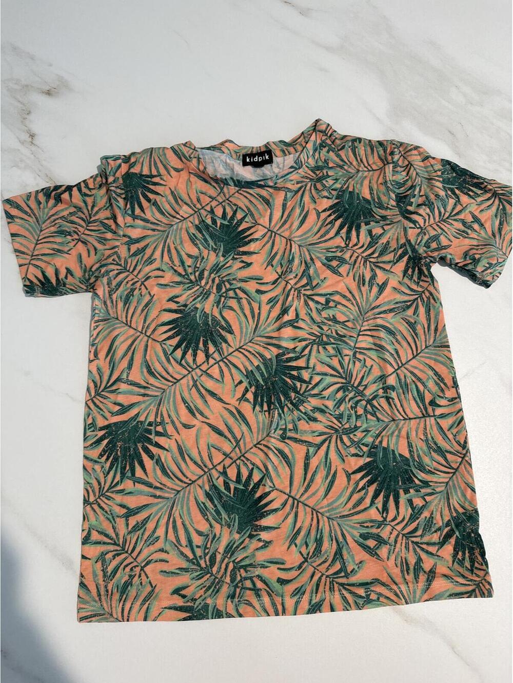 Kidpik Kids Plant Design T-Shirt Size Large 12
